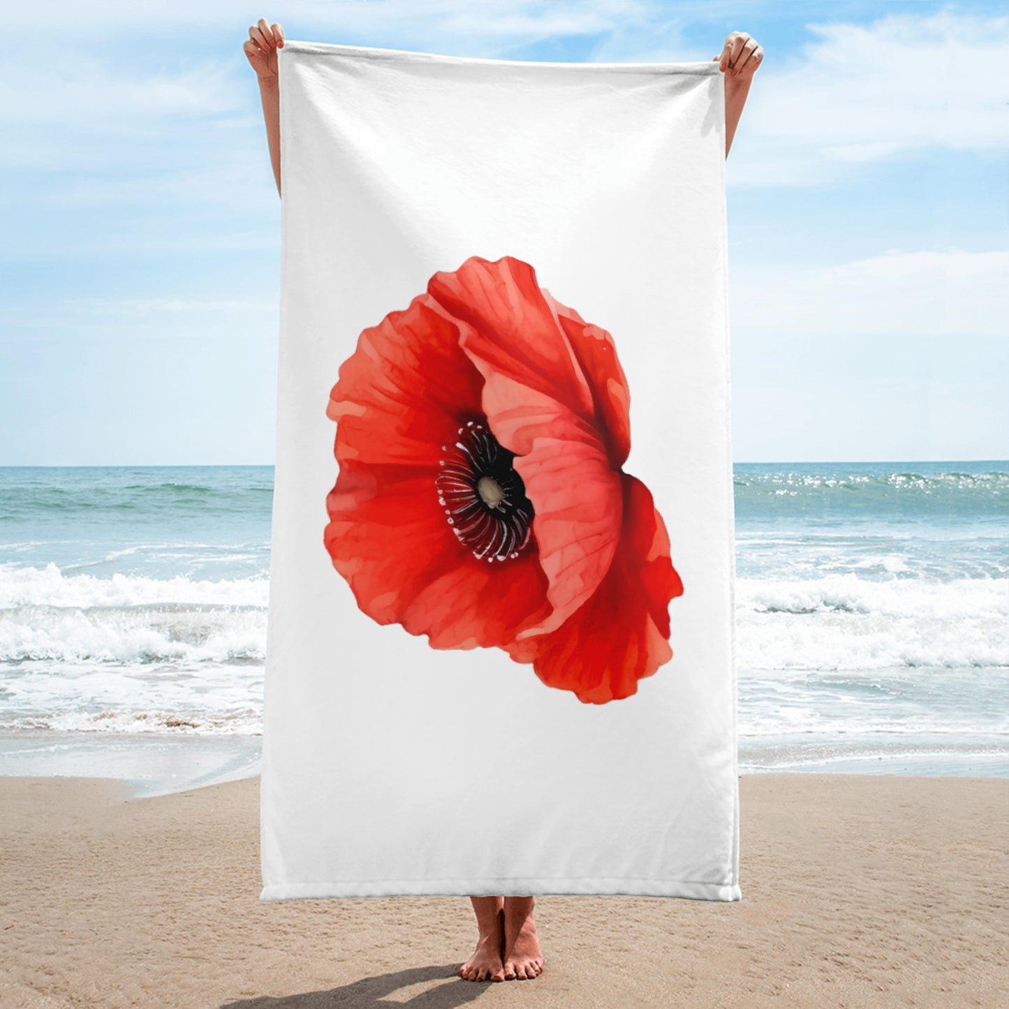 "Poppy" Towel