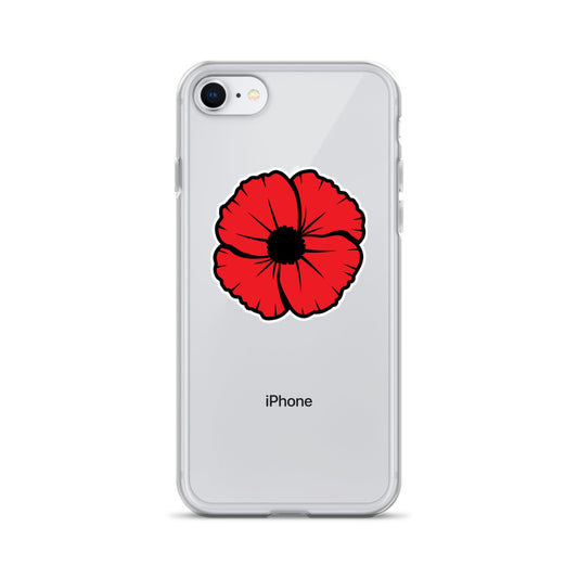 Simple Poppy Clear Case for iPhone®