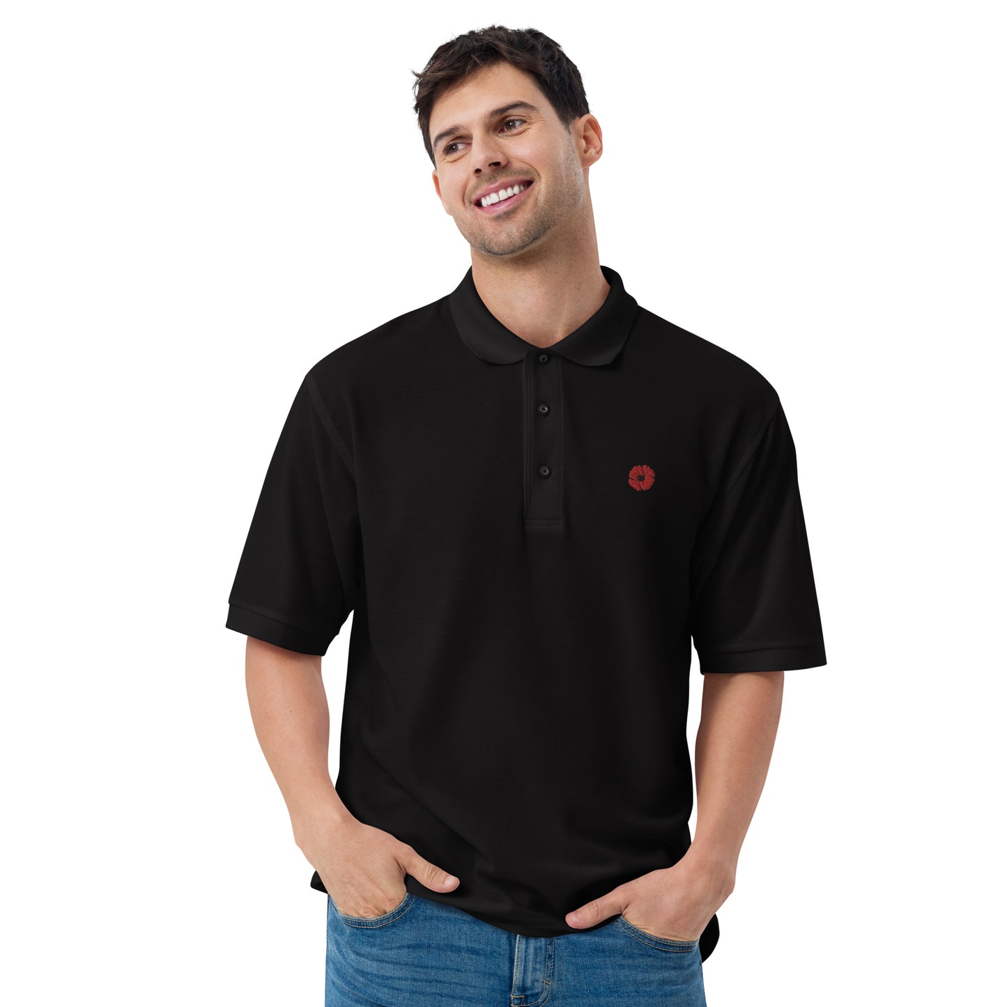 Men's Premium "Poppy" Polo