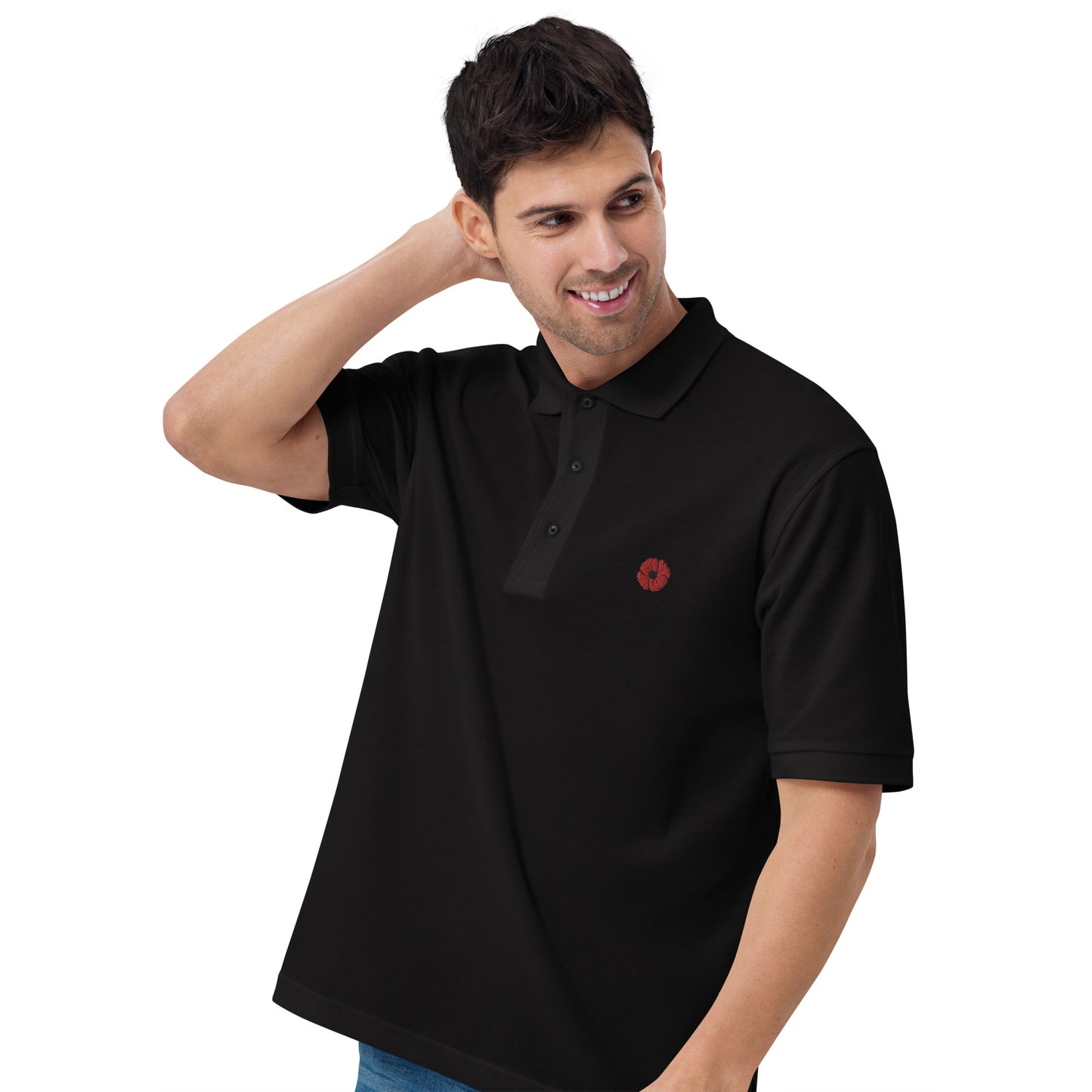 Men's Premium "Poppy" Polo