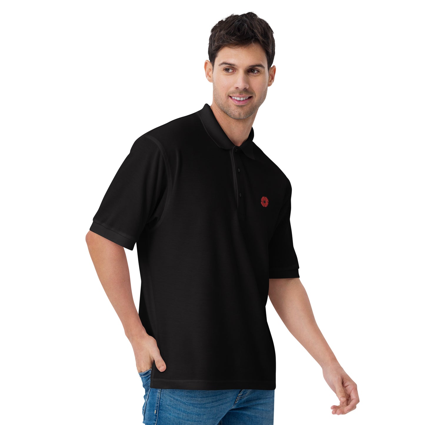 Men's Premium "Poppy" Polo