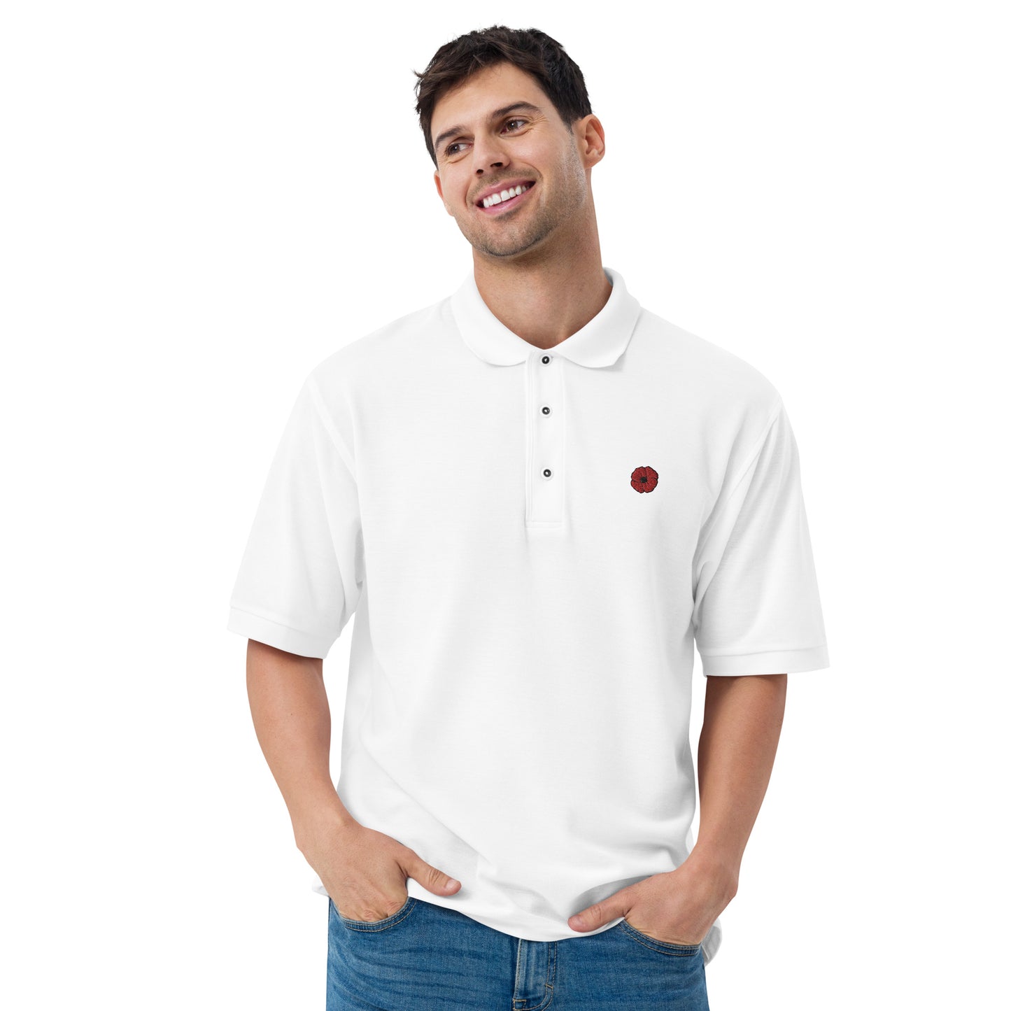 Men's Premium "Poppy" Polo