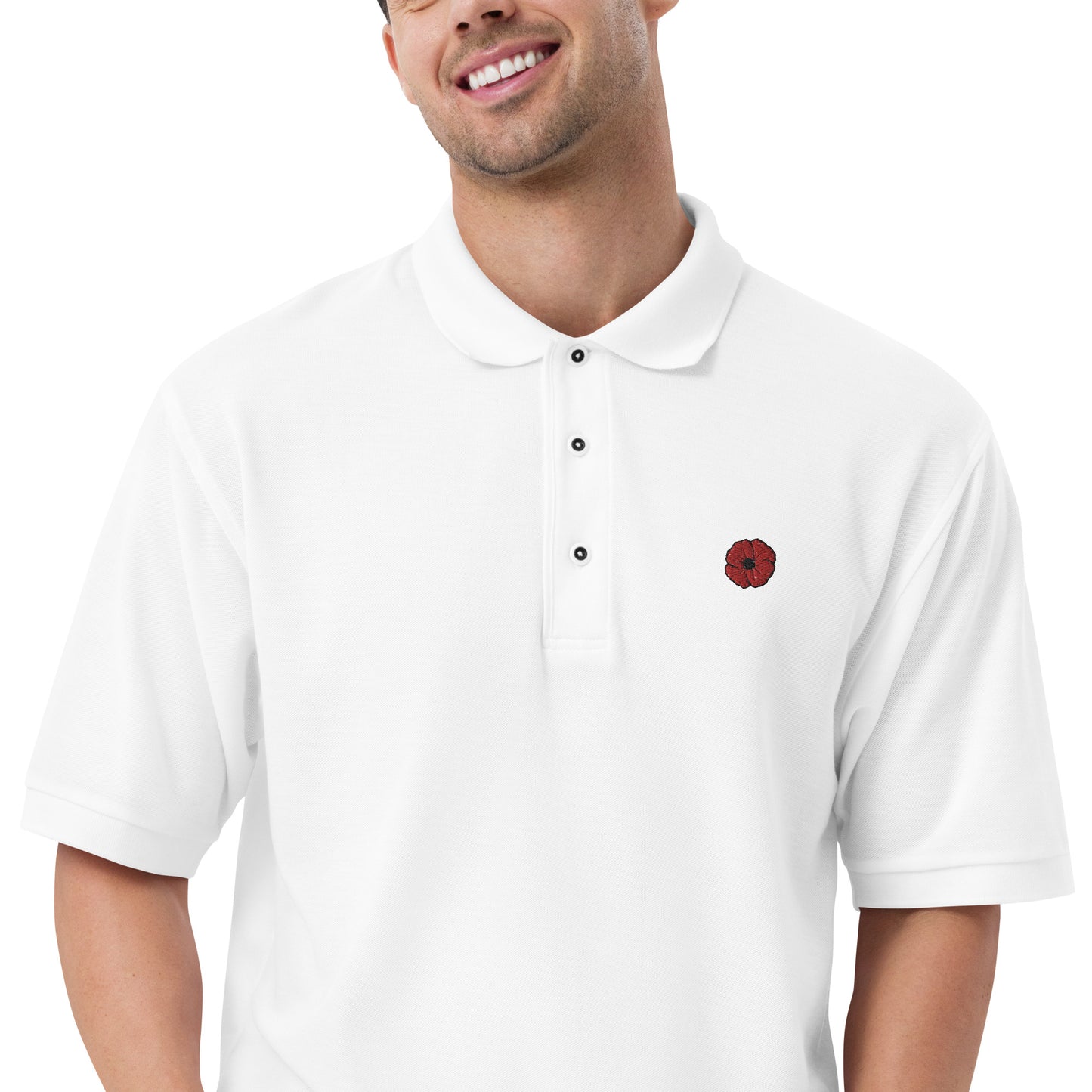 Men's Premium "Poppy" Polo